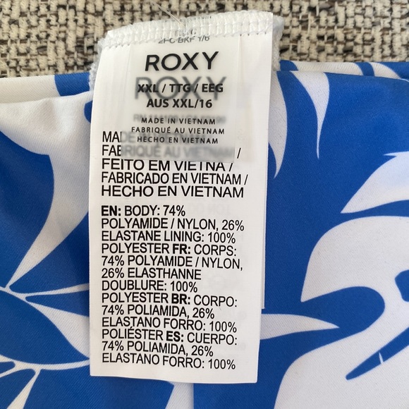 Roxy Love The Baja Cheeky Bikini Bottoms - Picture 5 of 9